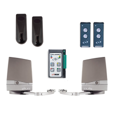 LIFE SETUP ARMOR UNI DL EASY csuklókaros kétszárnyú kapunyitó automatika szett
