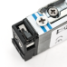 DORCAS-99NF305-412-PRE Keskeny, alacsony, pajzs nélküli elektromos zárfogadó