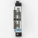 DORCAS-99NF305-412-TOP-PRE Alacsony, pajzs nélküli elektromos zárfogadó