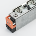 DORCAS-99NF305-512-TOP Szimmetrikus, alacsony, pajzs nélküli elektromos zárfogadó