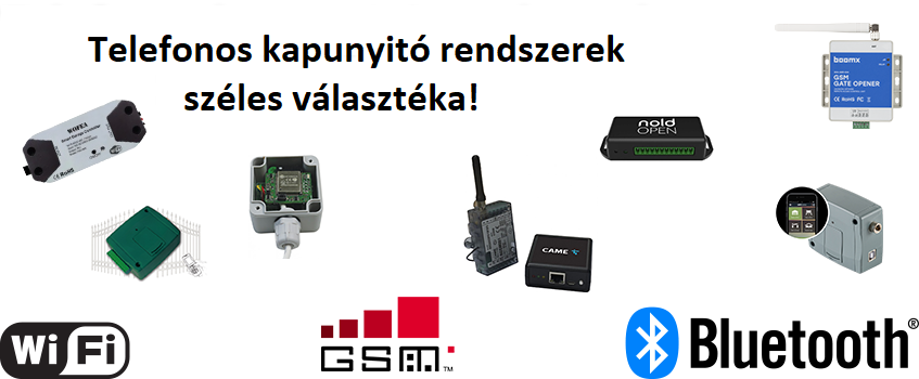 Telefonos kapunyitók